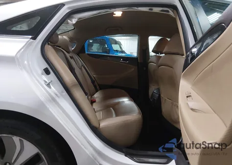 2013 Hyundai Sonata Hybrid Limited z USA, uszkodzony, nr VIN KMHEC4A45DA091915